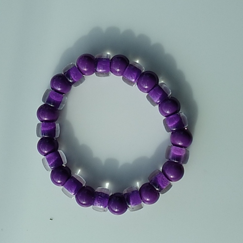 Purple Stretch Bracelet